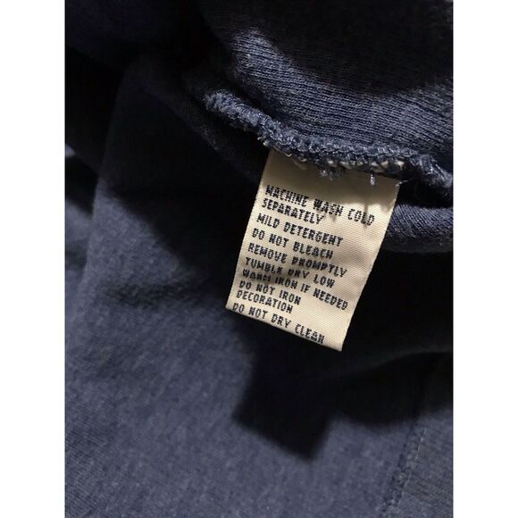 Polo Ralph Lauren 1/4 Zip Pullover‎ Mens Large Blue Golf LS Sweatshirt - Picture 10 of 11